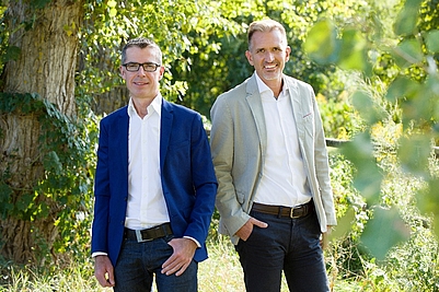 Geschäftsführung Naturkraft: Leo Wanzenböck (links) und Robert Luttenberger (rechts)